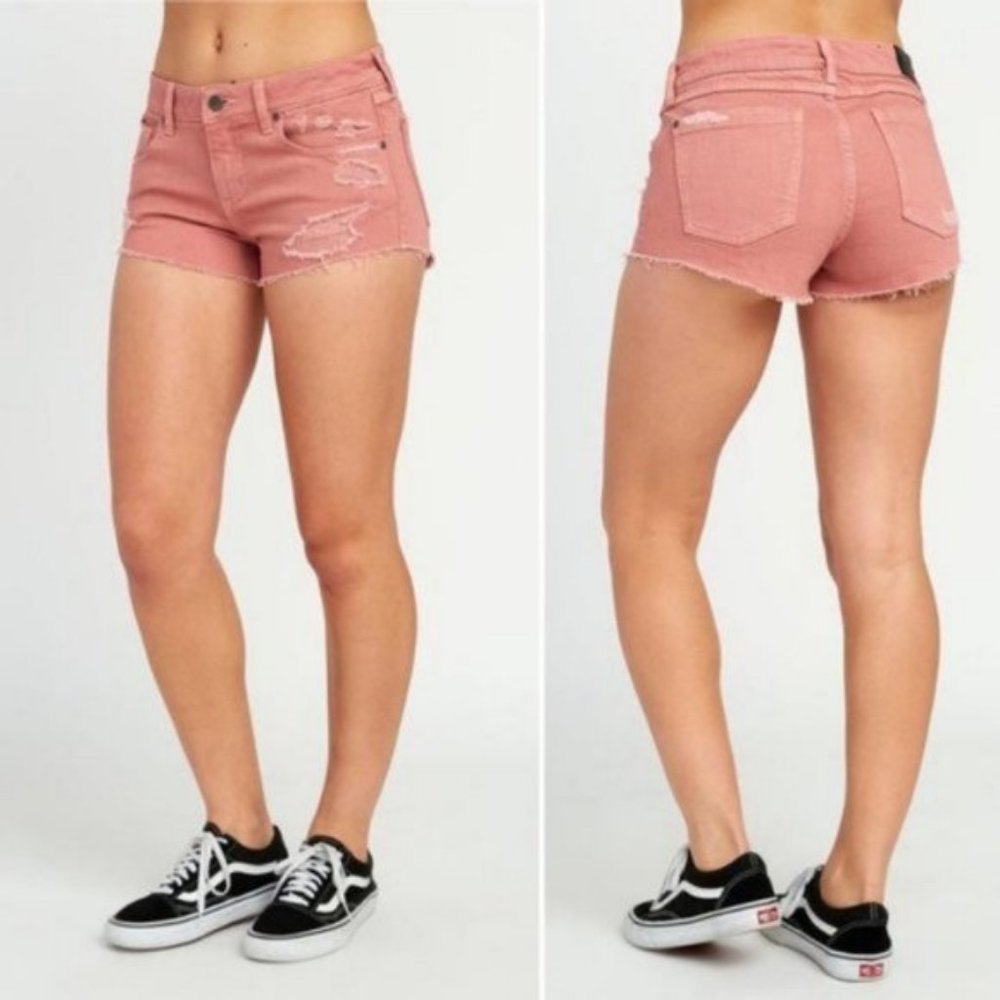 RVCA Hello Mellow Low Rise Relaxed Shorts size 31